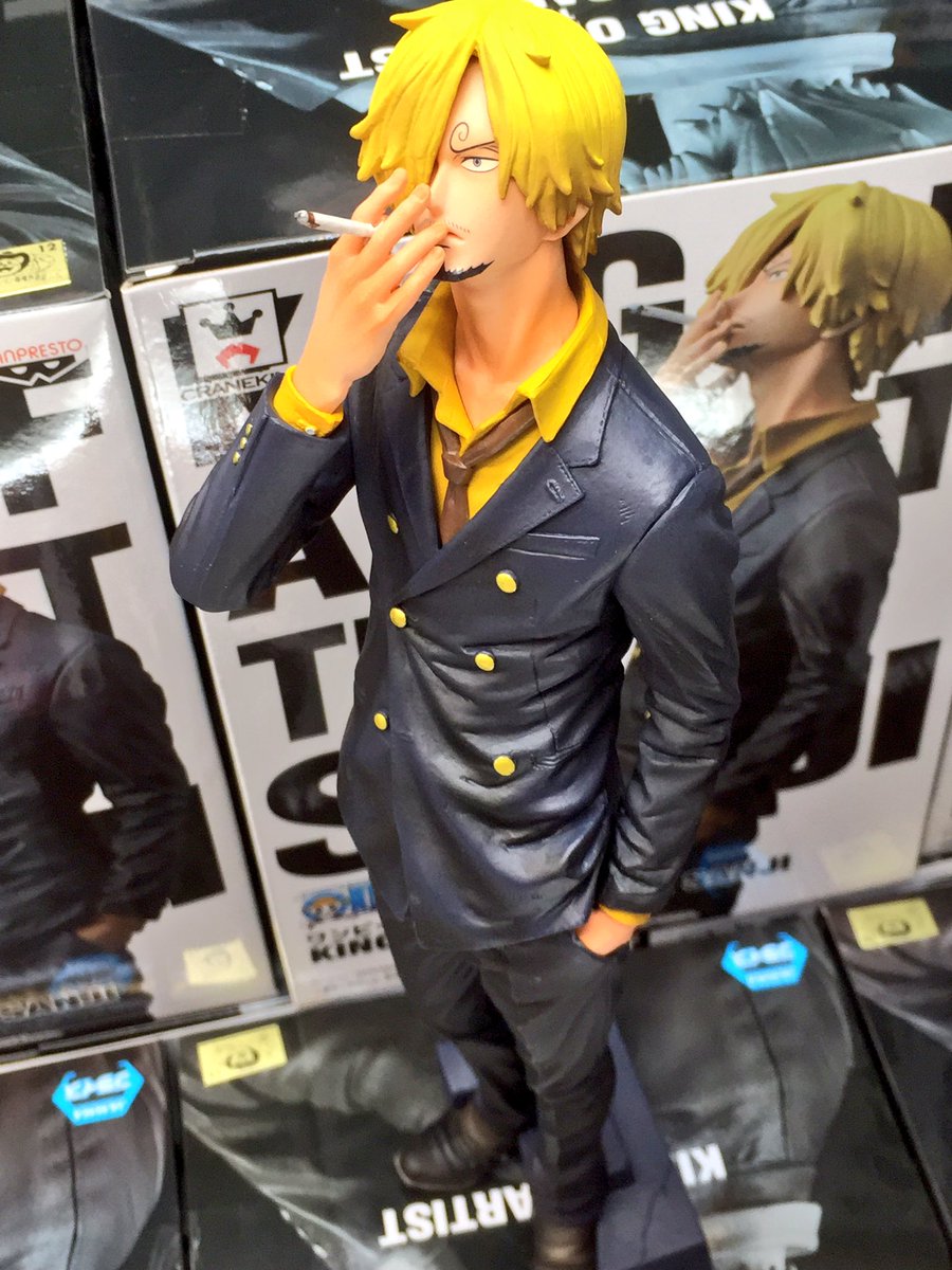 Sanji ของแท้ JP แมวทอง - King of Artist Banpresto [โมเดลวันพีช]