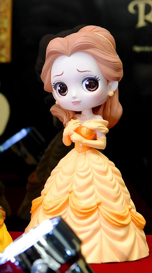 Belle - Pastel Color ของแท้ JP - Q Posket Banpresto [โมเดล Disney]