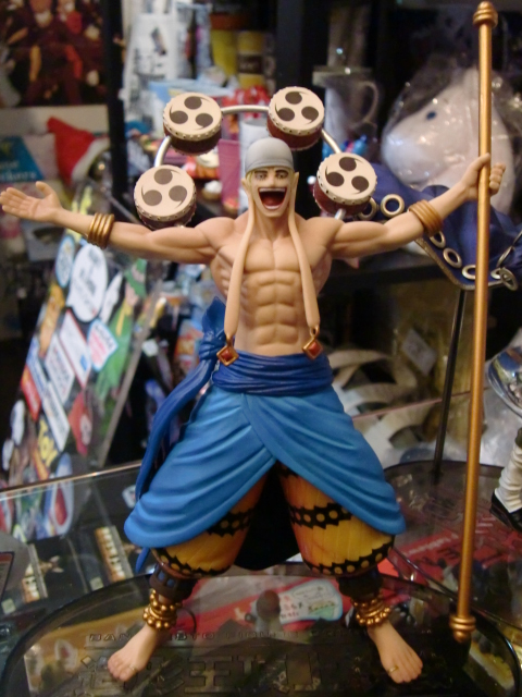 Enel ของแท้ JP แมวทอง - Scultures Banpresto [โมเดลวันพีช]