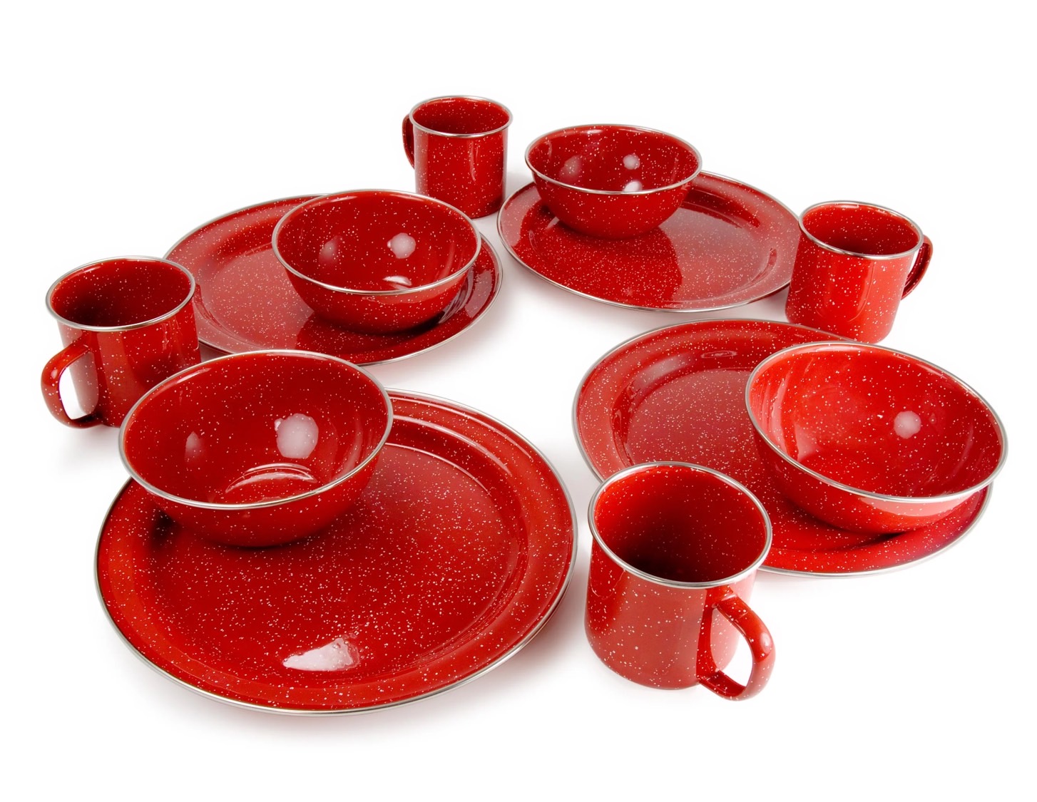 Pioneer Table Set Red