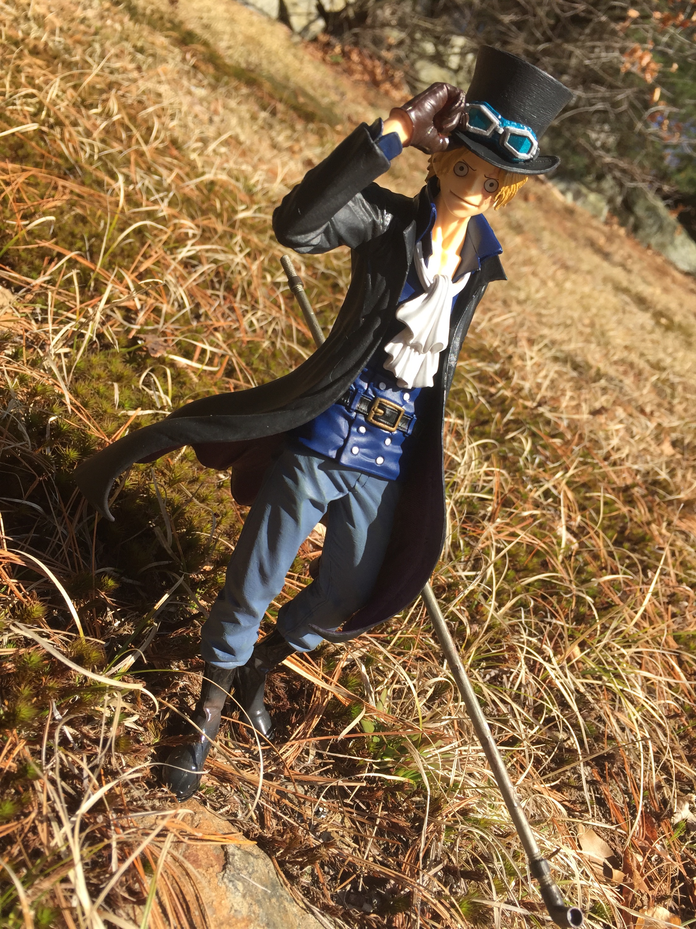 Sabo ของแท้ JP แมวทอง - Scultures Banpresto [โมเดลวันพีช]