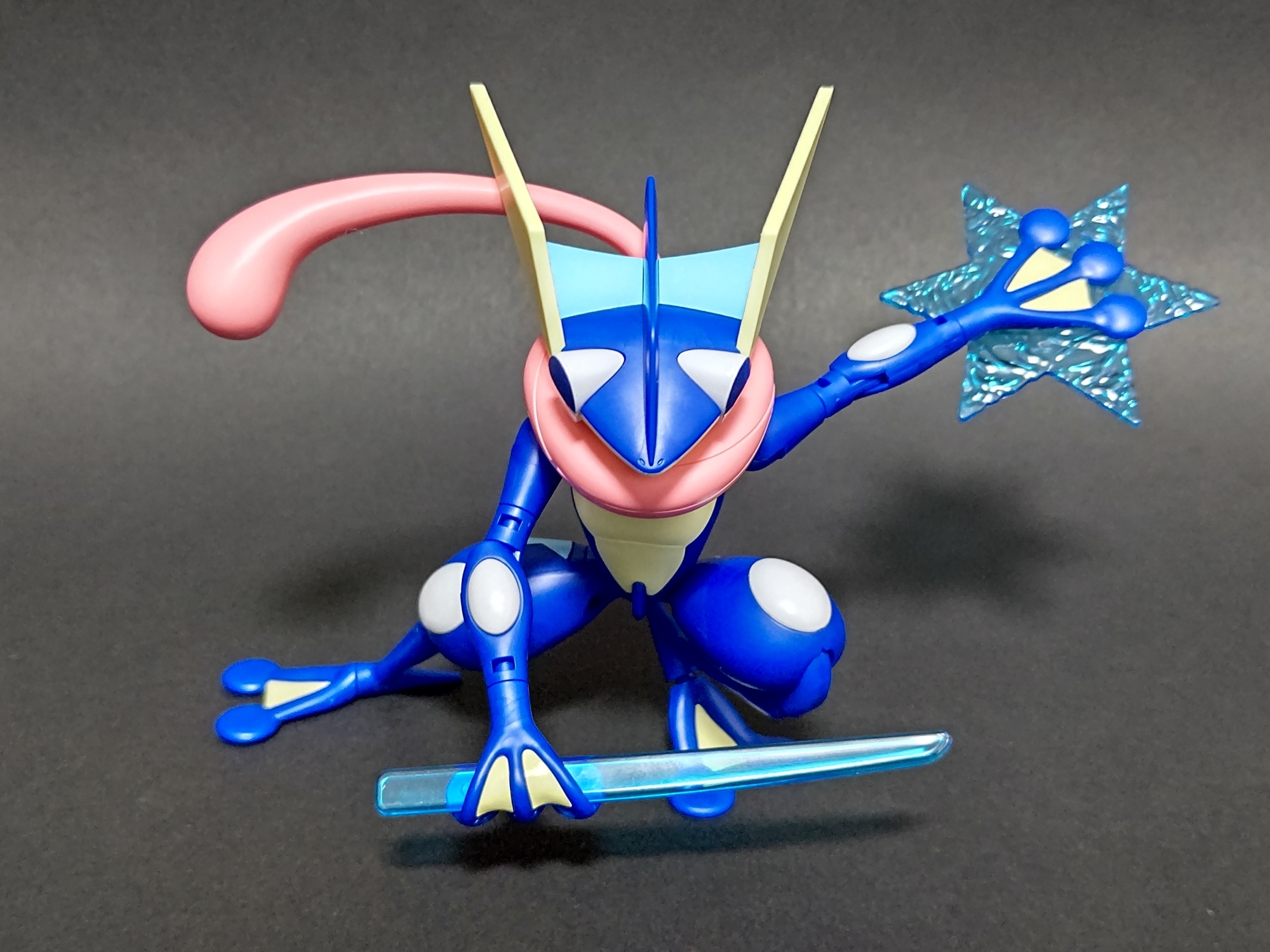Greninja (แบบประกอบ) ของแท้ JP - Pokemon Plamo Bandai [โมเดลโปเกมอน]
