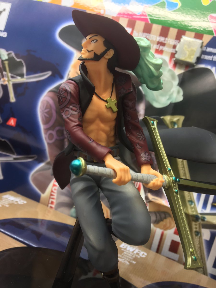 Mihawk ของแท้ JP แมวทอง - Banpresto World Figure Colosseum [โมเดลวันพีช]