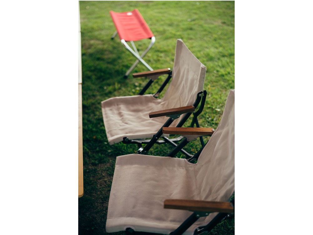 SnowPeak Low Chair Short Luxe Ivory LV-093IV