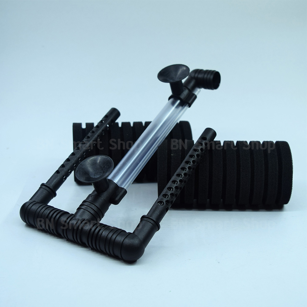 กรองฟองน้ำแบบคู่ XINYOU รุ่น xy-2822 ให้ออกซิเจนพร้อมเป็นกรองในตัว ฟองน้ำใหญ่ถอดทำความสอาดได้ง่าย