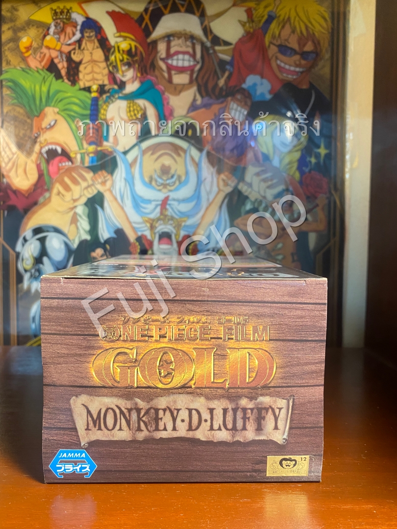 Luffy Film Gold ของแท้ JP แมวทอง - Grandline Men Banpresto [โมเดลวันพีช]