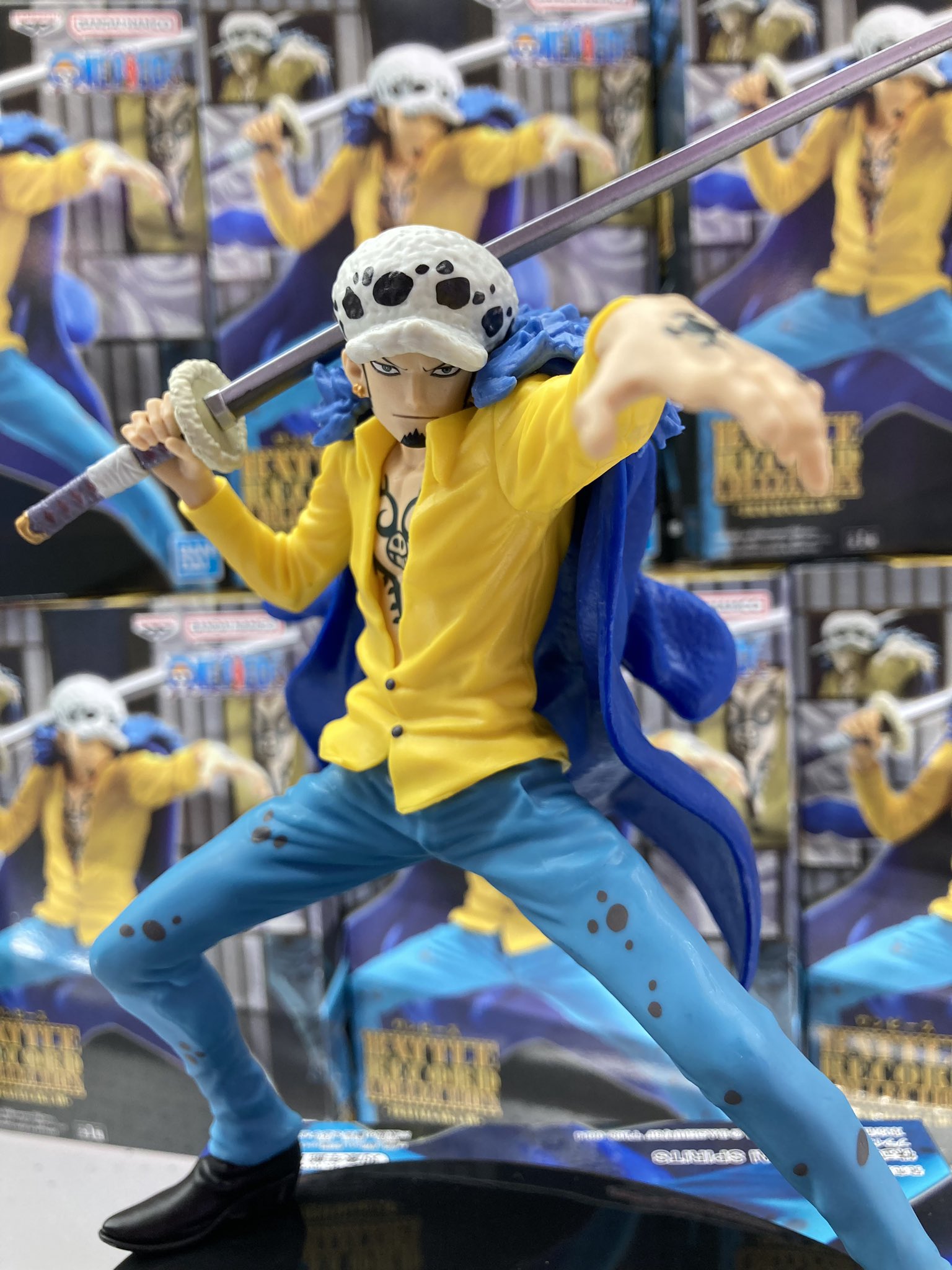 Law Wano ของแท้ JP แมวทอง - Battle Record Collection Banpresto [โมเดลวันพีช]