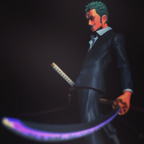 Zoro ของแท้ JP แมวทอง - Ichiban Kuji Banpresto [โมเดลวันพีช]