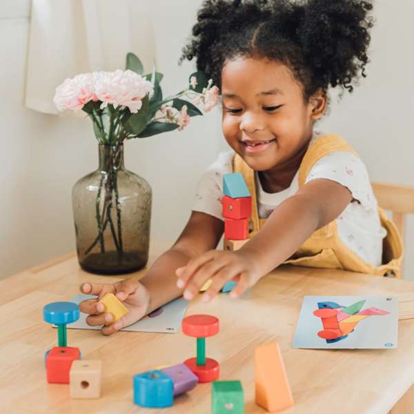 ชุดตัวต่อบล็อคแม่เหล็ก สื่อการสอนอนุบาล,ปฐมวัย,ของเล่นเสริมพัฒนาการ, ของเล่นเสริมทักษะ