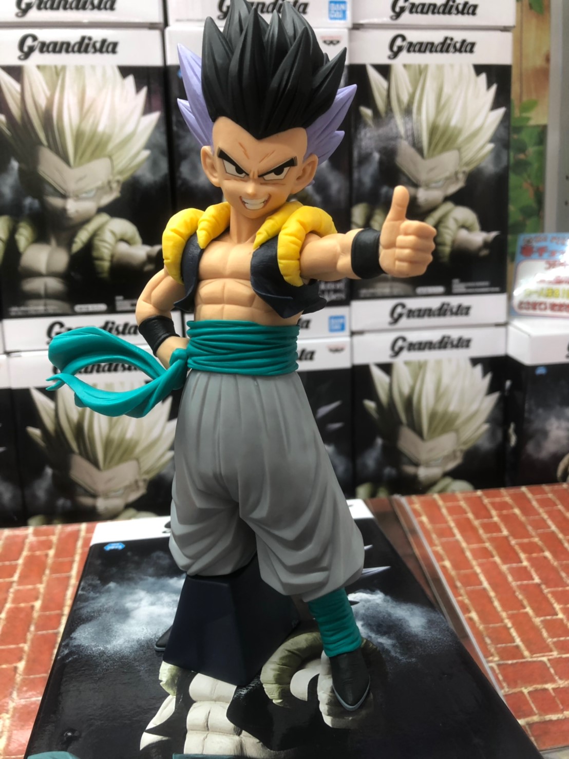 Gotenks (Super Saiyan) ของแท้ JP แมวทอง - Grandista Banpresto [โมเดลดราก้อนบอล]