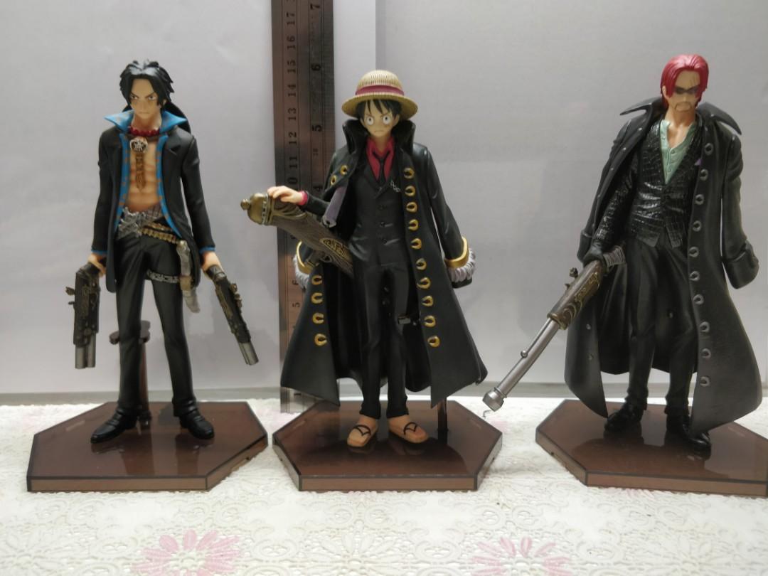 Strong World Set ของแท้ JP แมวทอง - Super Styling Bandai [โมเดลวันพีช] (3 ตัว)