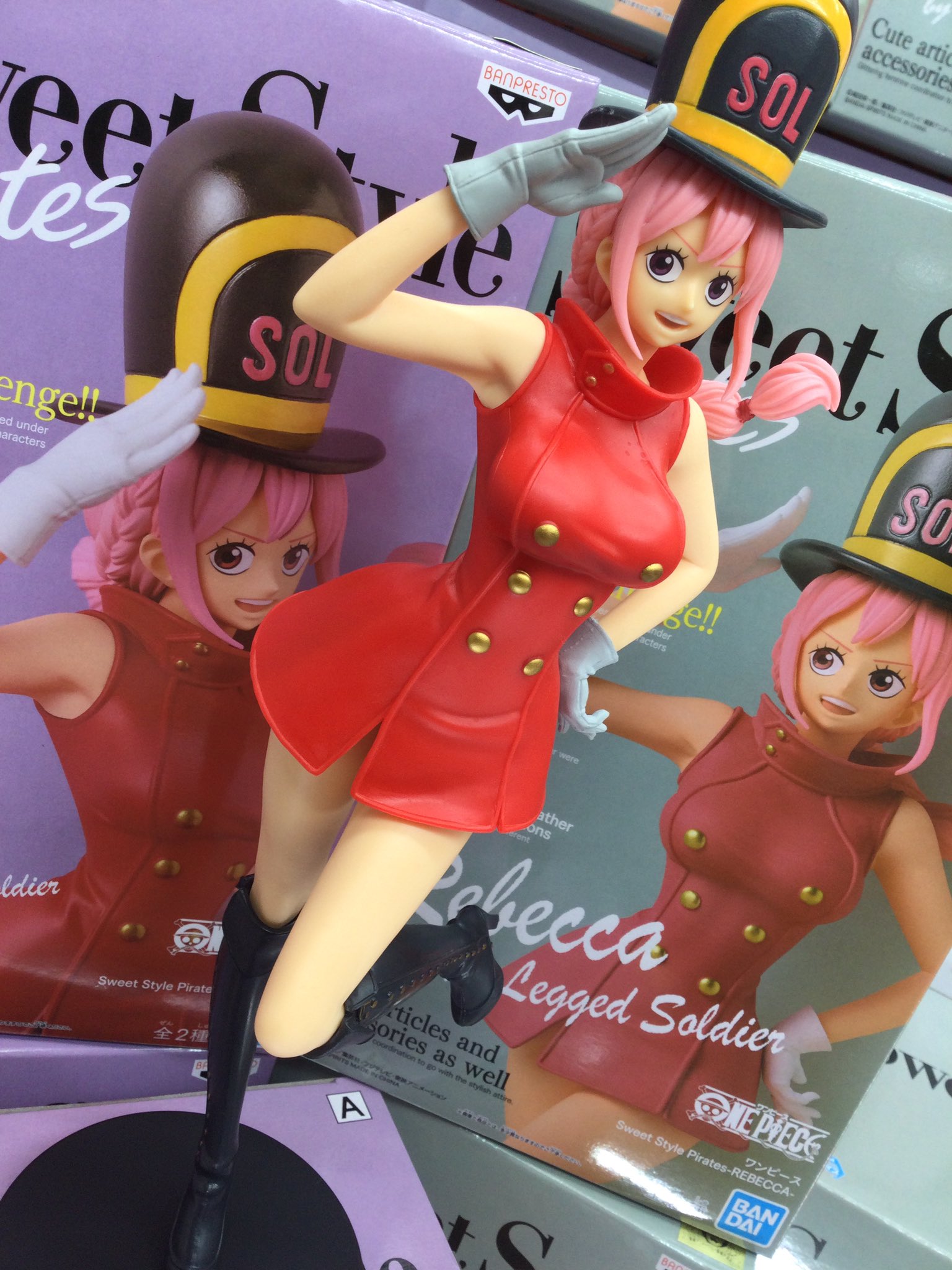 Rebecca ของแท้ JP แมวทอง - Sweet Style Banpresto [โมเดลวันพีช]