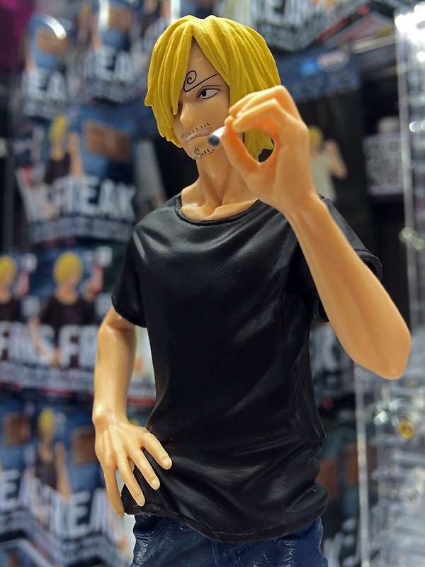 Sanji ของแท้ JP แมวทอง - Jeans Freak Banpresto [โมเดลวันพีช]