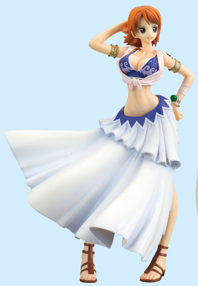 Nami & ViVi ของแท้ JP แมวทอง - Girls Snap Collection Banpresto [โมเดลวันพีช] (2 ตัว)