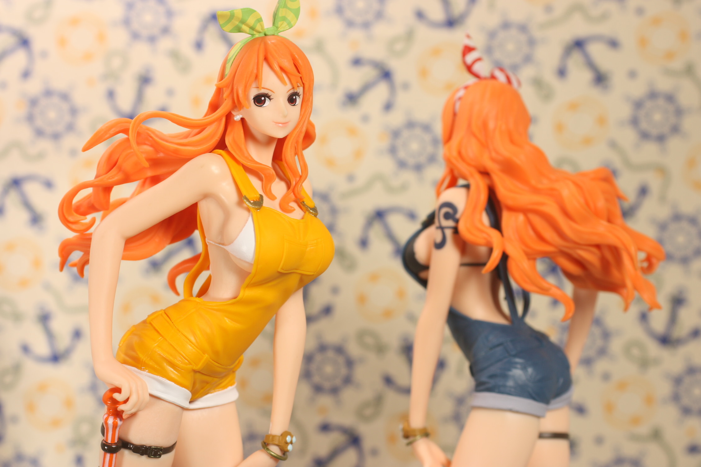 Nami Stampede ของแท้ JP แมวทอง - Glitter & Glamours Banpresto [โมเดลวันพีช]