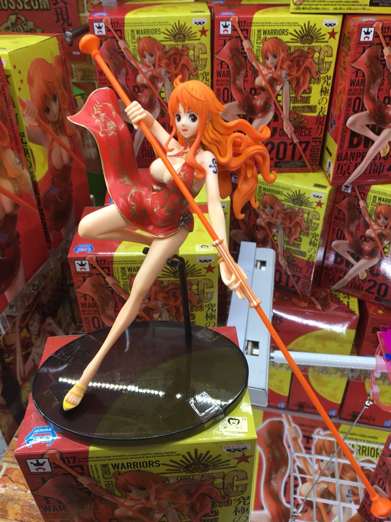 Nami ของแท้ JP แมวทอง - Banpresto World Figure Colosseum [โมเดลวันพีช]