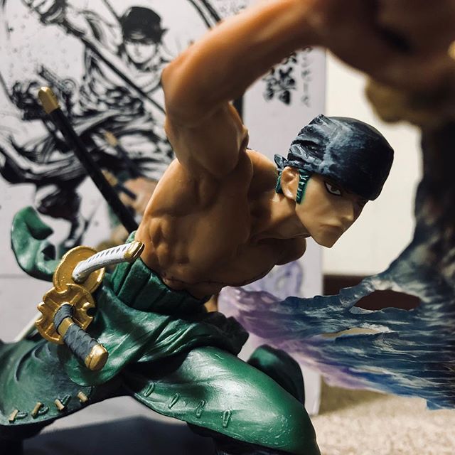 Zoro ของแท้ JP แมวทอง - Ichiban Kuji Banpresto [โมเดลวันพีช]