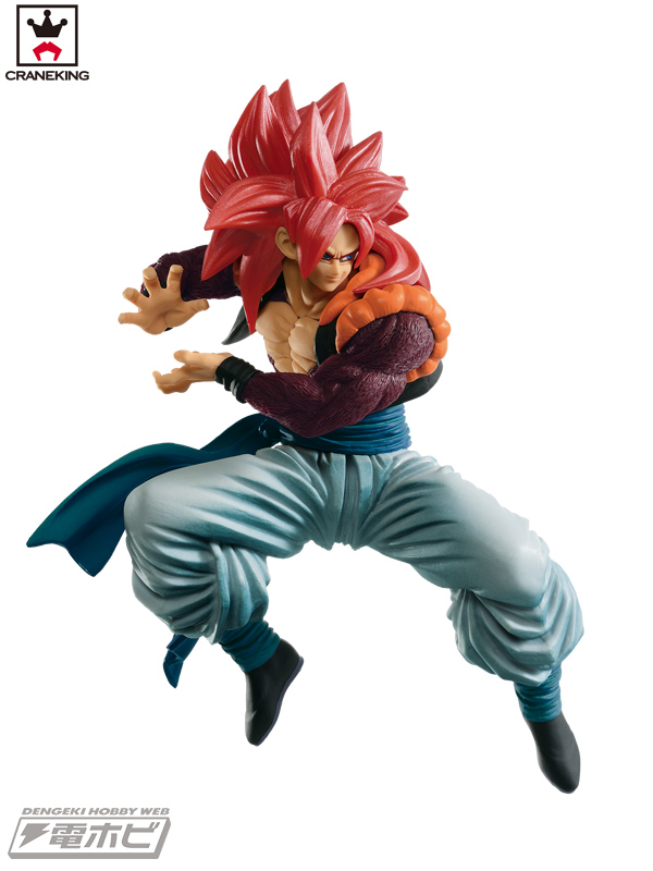 Gogeta Super Saiyan 4 ของแท้ JP แมวทอง - Scultures Banpresto [โมเดลดราก้อนบอล]