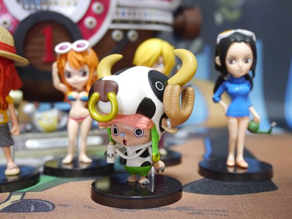 Straw Hat Pirates Film Z Set ของแท้ JP แมวทอง - WCF Banpresto [โมเดลวันพีช] (9 ตัว)