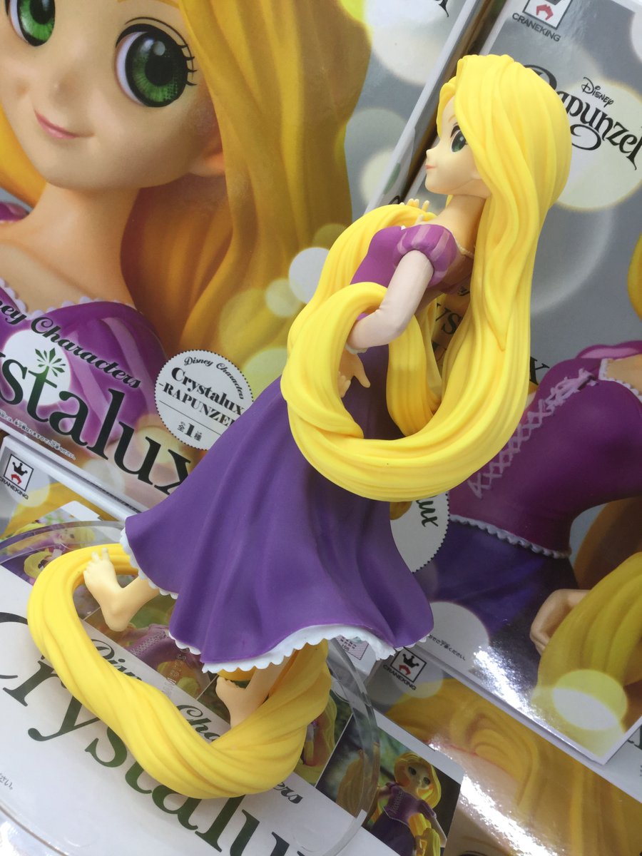 Rapunzel ของแท้ JP - Crystalux Banpresto [โมเดล Disney]