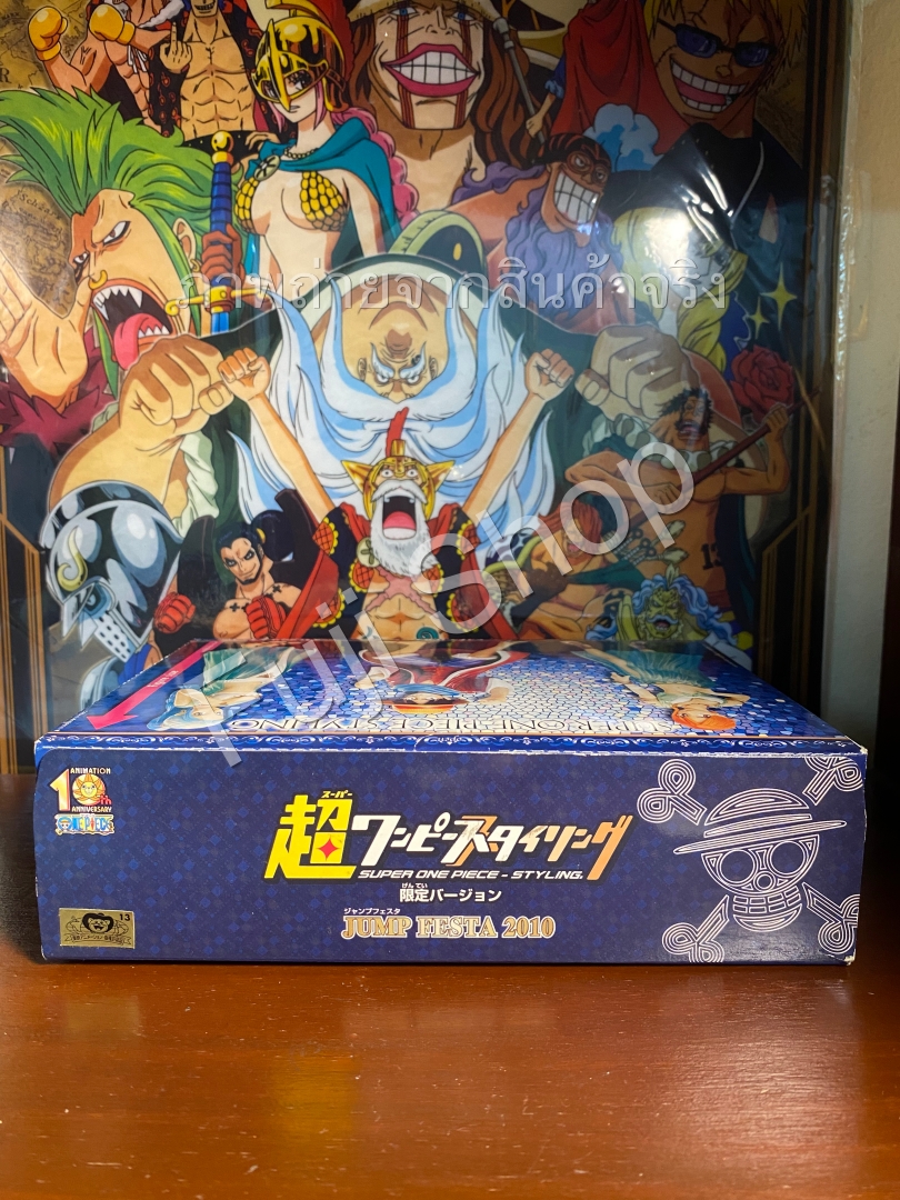 Jump Festa ของแท้ JP แมวทอง - Super Styling Bandai [โมเดลวันพีช] (3 ตัว)