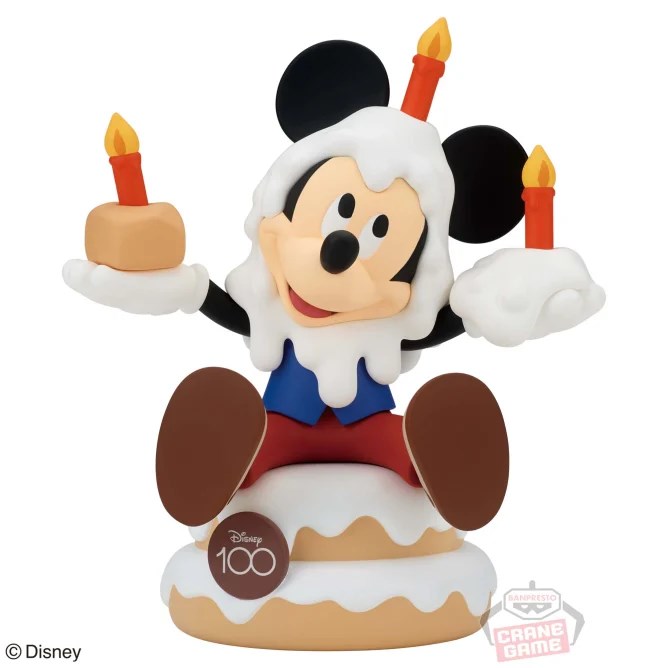 Mickey Mouse 100th ของแท้ JP - Sofvifigure Banpresto [โมเดล Disney]