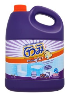 น้ำยาล้างห้องน้ำ [โทมิ] สีม่วง 3500มล.
