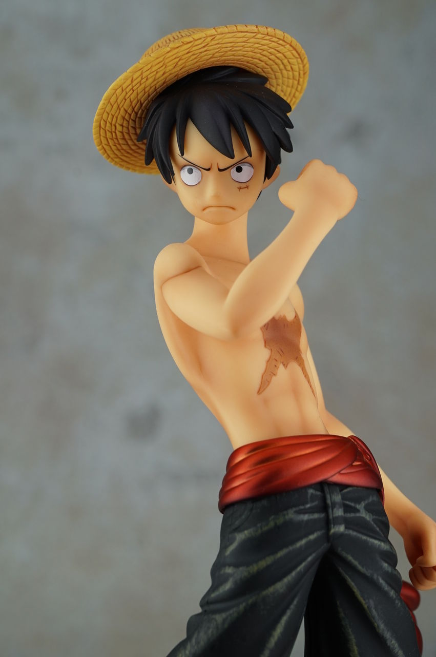 Luffy Film Z ของแท้ JP แมวทอง - POP Megahouse [โมเดลวันพีช]