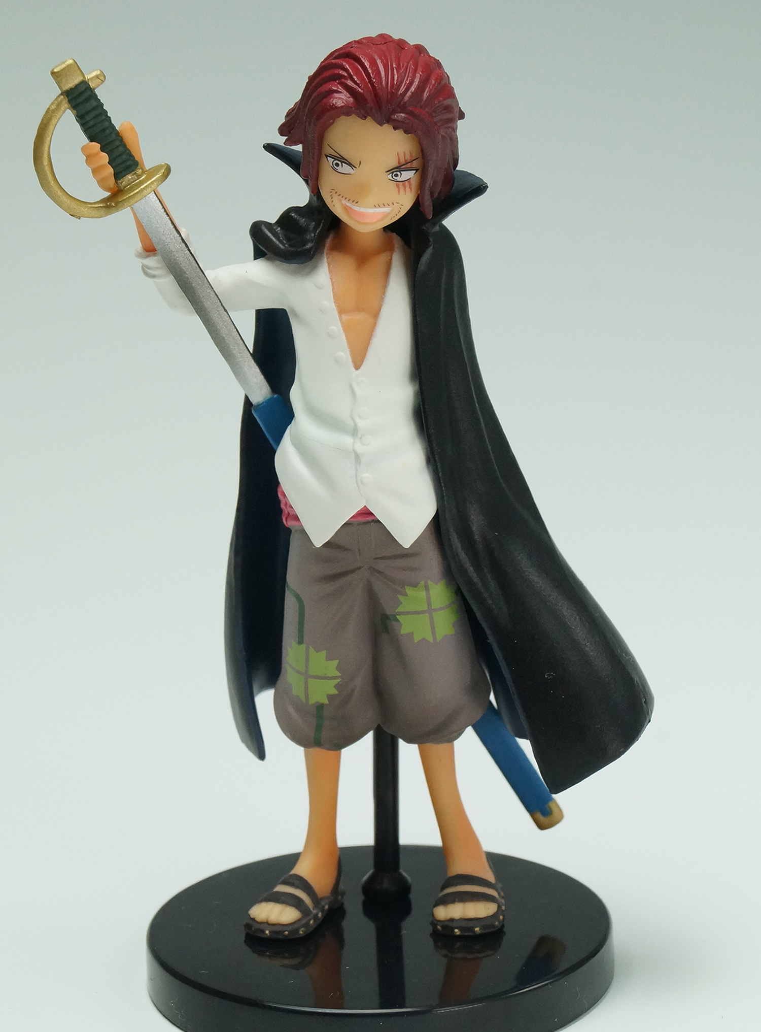 Shanks ของแท้ JP แมวทอง - Half Age Characters Bandai [โมเดลวันพีช]