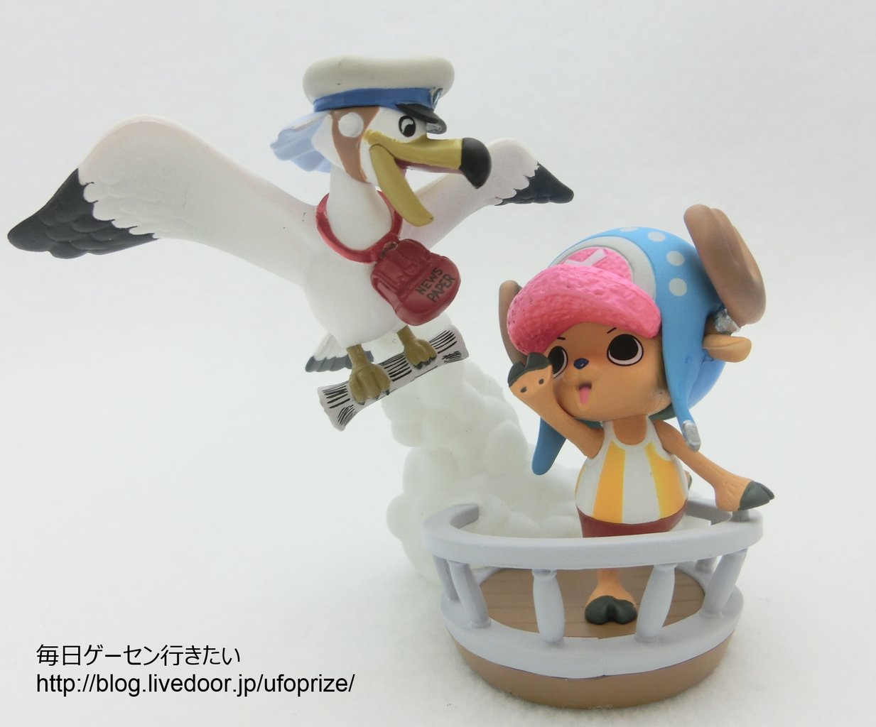 Chopper & News Koo ของแท้ JP แมวทอง - Chopper's Adventure Banpresto [โมเดลวันพีช]