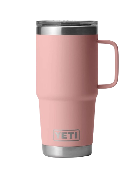 Rambler 20Oz Travel Mug Sandstone Pink