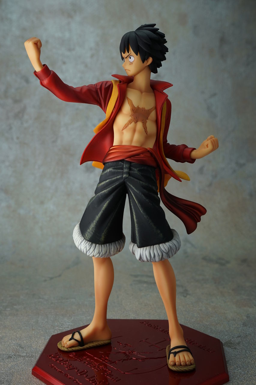 Luffy Film Z ของแท้ JP แมวทอง - POP Megahouse [โมเดลวันพีช]