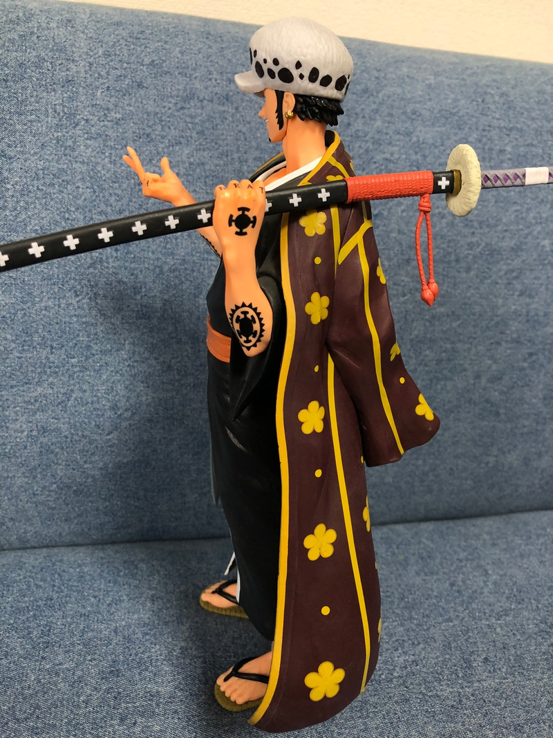 Law Wano ของแท้ JP แมวทอง - Ichiban Kuji Banpresto [โมเดลวันพีช]