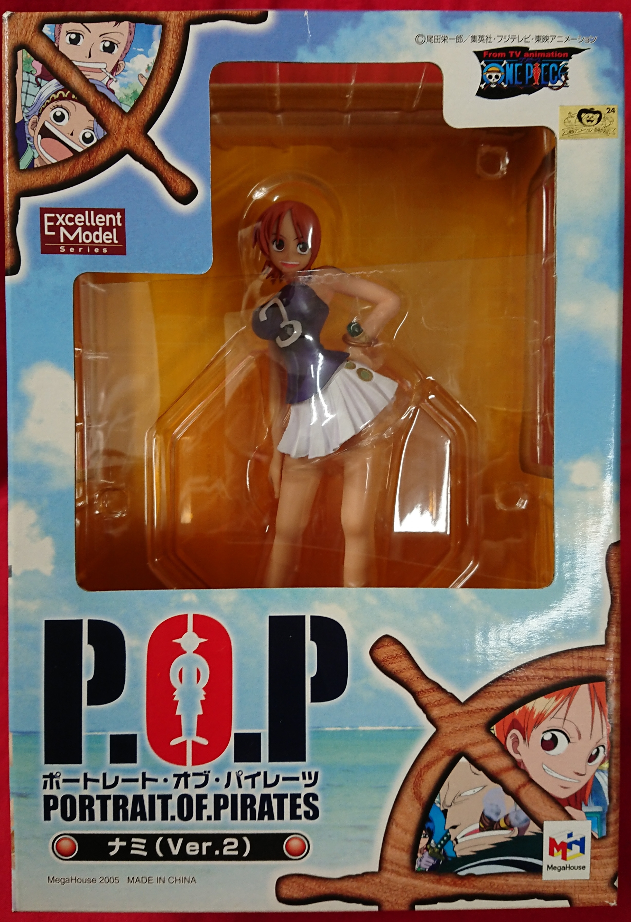 Nami ของแท้ JP แมวทอง - POP NEO Megahouse [โมเดลวันพีช]