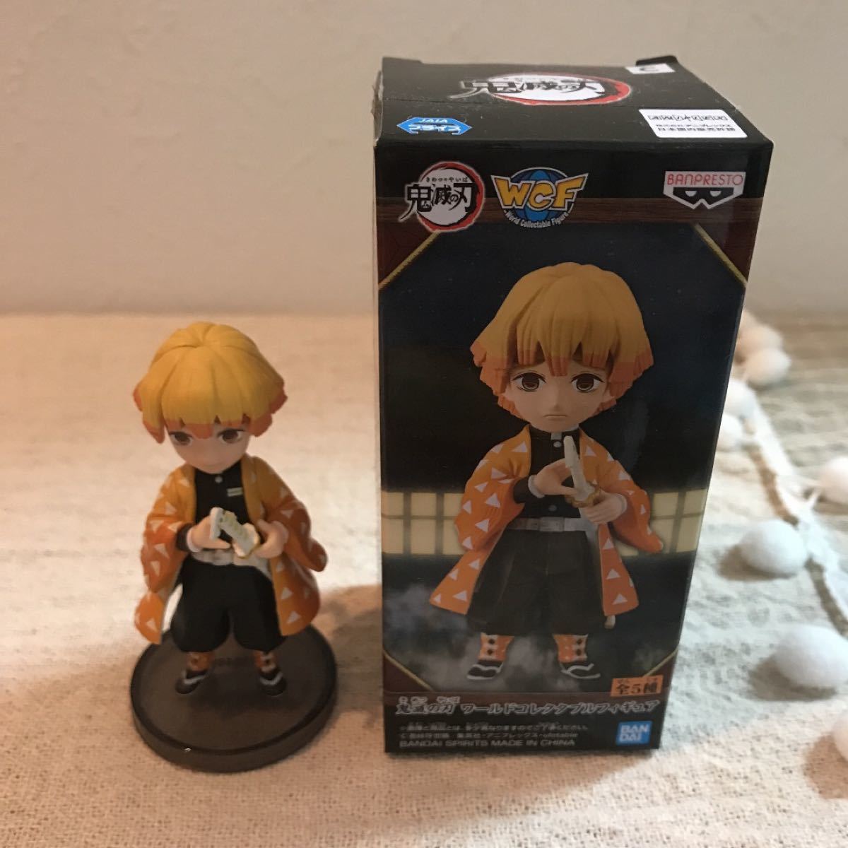 Zenitsu ของแท้ JP - WCF Banpresto [โมเดล Demon Slayer]
