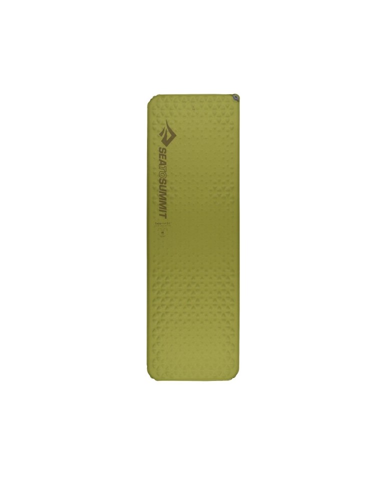 SeatoSummit Camp Mat Self Inflating Rectangular Regular Wide Olive SSSM030EOLVR