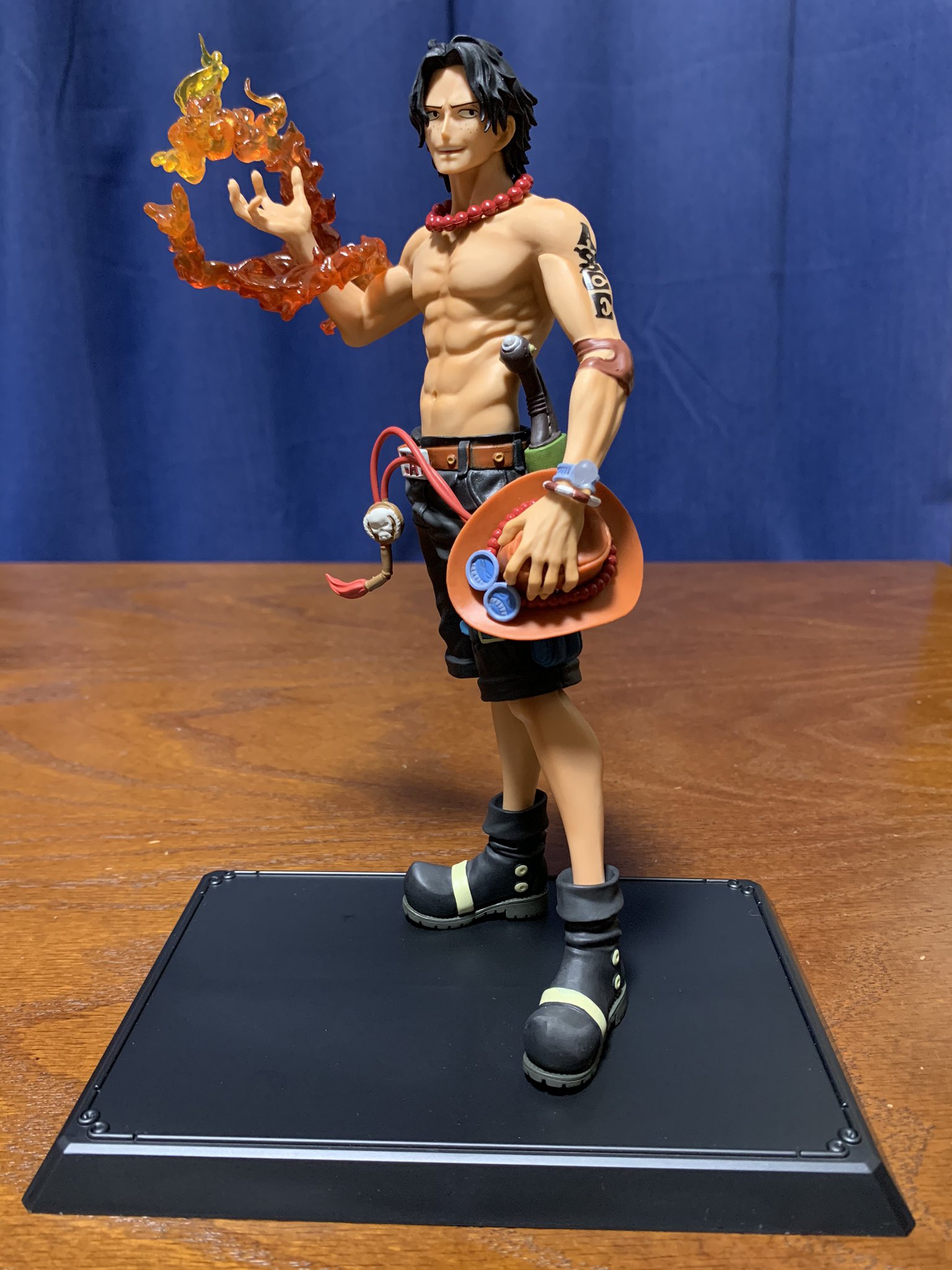 Ace ของแท้ JP แมวทอง - Ichiban Kuji Banpresto [โมเดลวันพีช]