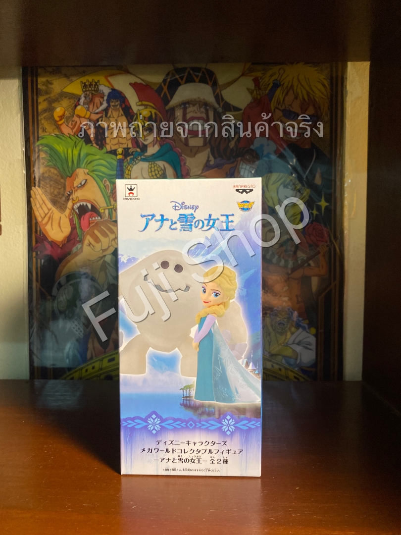 Elsa & Marshmallow ของแท้ JP - WCF Mega Banpresto [โมเดล Disney] (2 ตัว)
