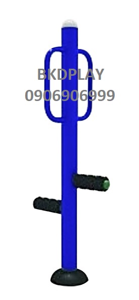 เครื่องออกกำลังกาย กลางแจ้ง ชุดอุปกรณ์ บริหารขา นวดขา และยืดเส้น LS-58 ลานกีฬา อเนกประสงค์ สนามกีฬา ขนาด 53 x 53 x 150 ซม.