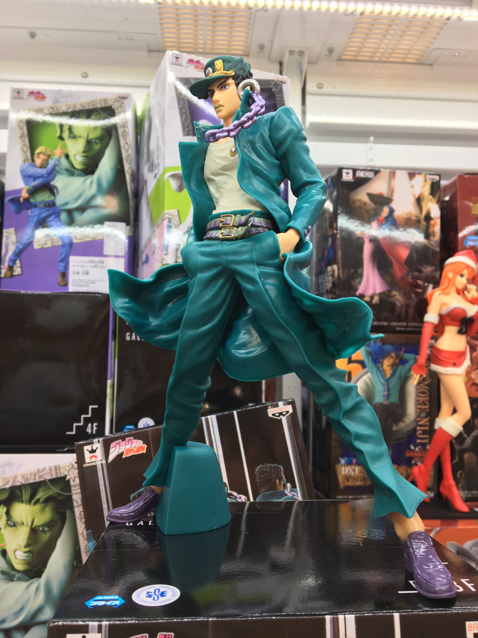Kujo Jotaro ของแท้ JP - JoJo's Figure Gallery Banpresto [โมเดล JoJo]