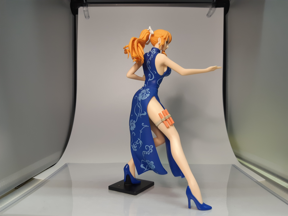 Nami Kung Fu Style Special Color ของแท้ JP แมวทอง - Glitter & Glamours Banpresto [โมเดลวันพีช]