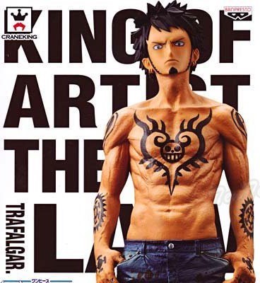 Law ของแท้ JP แมวทอง - King of Artist Banpresto [โมเดลวันพีช]