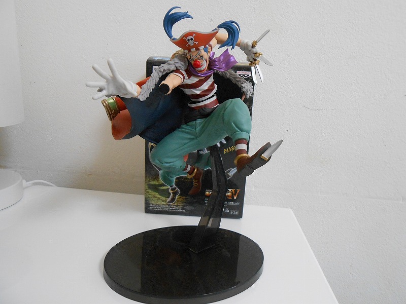 Buggy ของแท้ JP แมวทอง - Scultures Banpresto [โมเดลวันพีช]