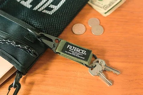 Military Keychain Khaki