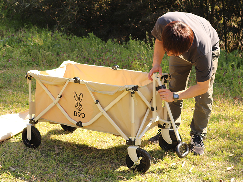 DoD Folding Carry Wagon Black C2-46-BK