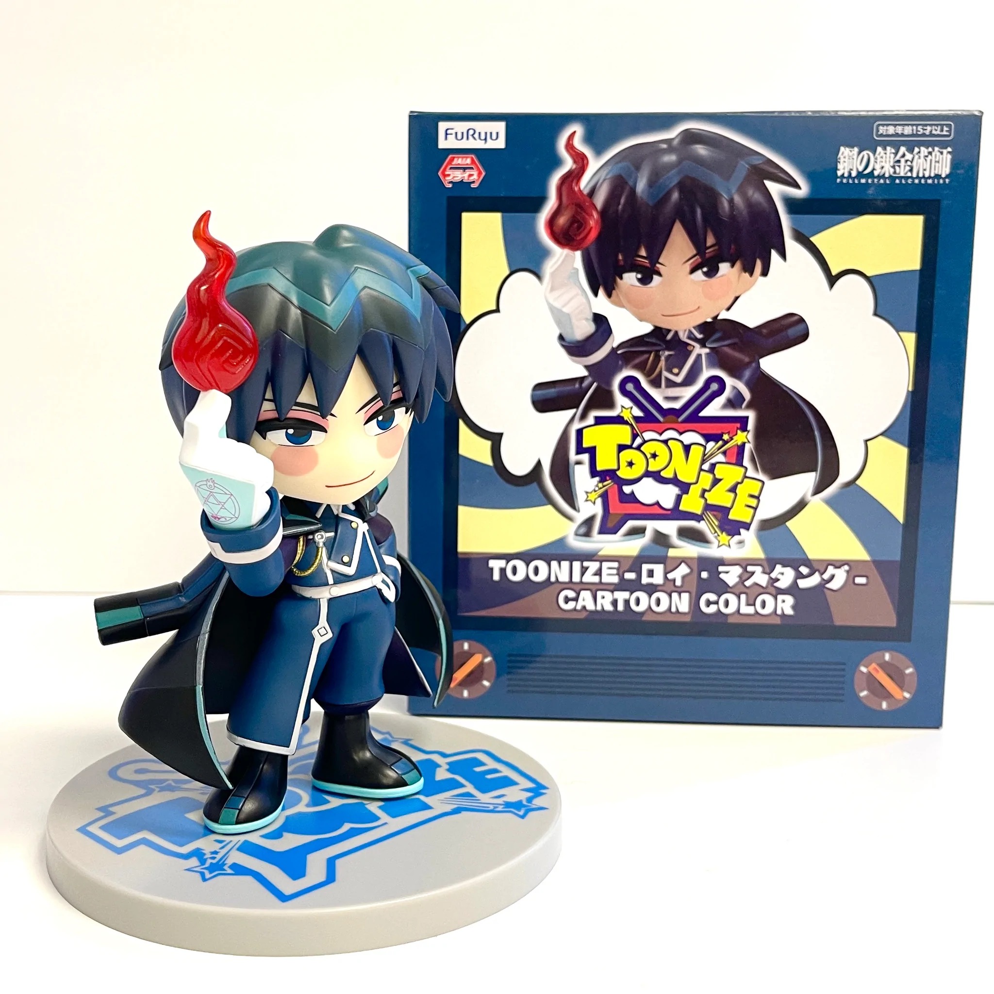 Roy Mustang Cartoon Color ของแท้ JP - Toonize Furyu [โมเดล Fullmetal Alchemist]