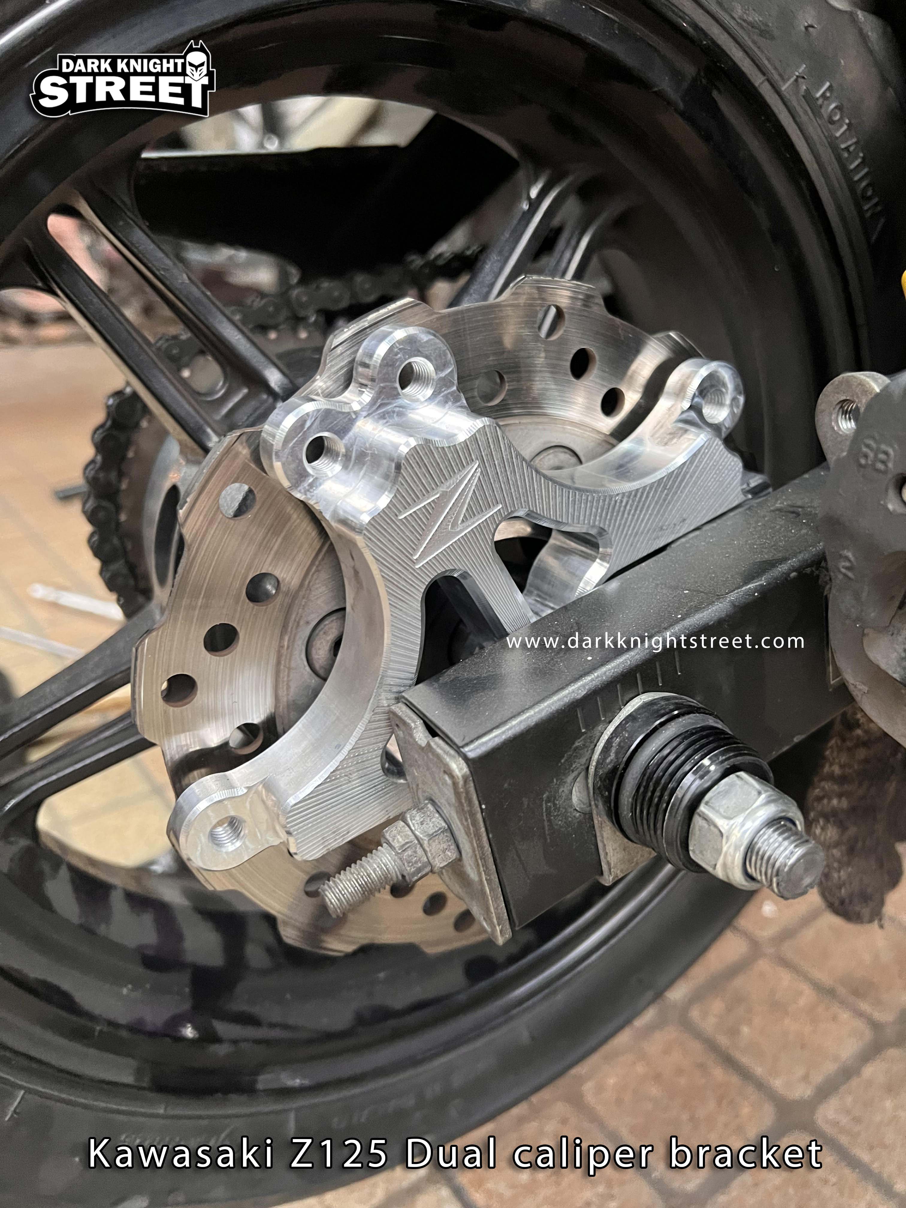 NEW Kawasaki Z125 Handbrake kit - darkknightstreet