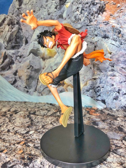 Luffy Stampede ของแท้ JP แมวทอง - King of Artist Banpresto [โมเดลวันพีช]