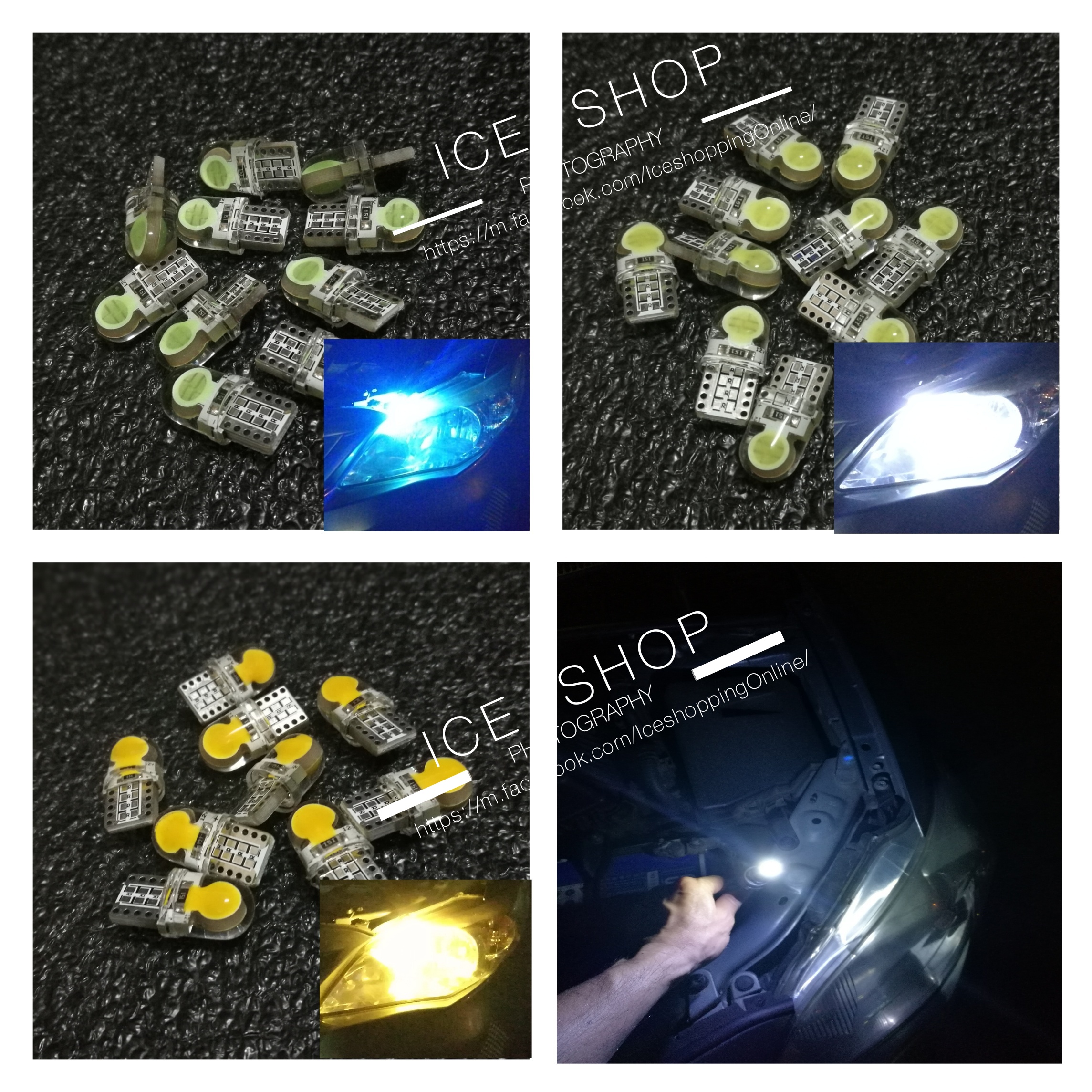 (พร้อมส่ง) หลอดไฟหรี่ T10 หลอดไฟ led (ขายแยกหลอด)