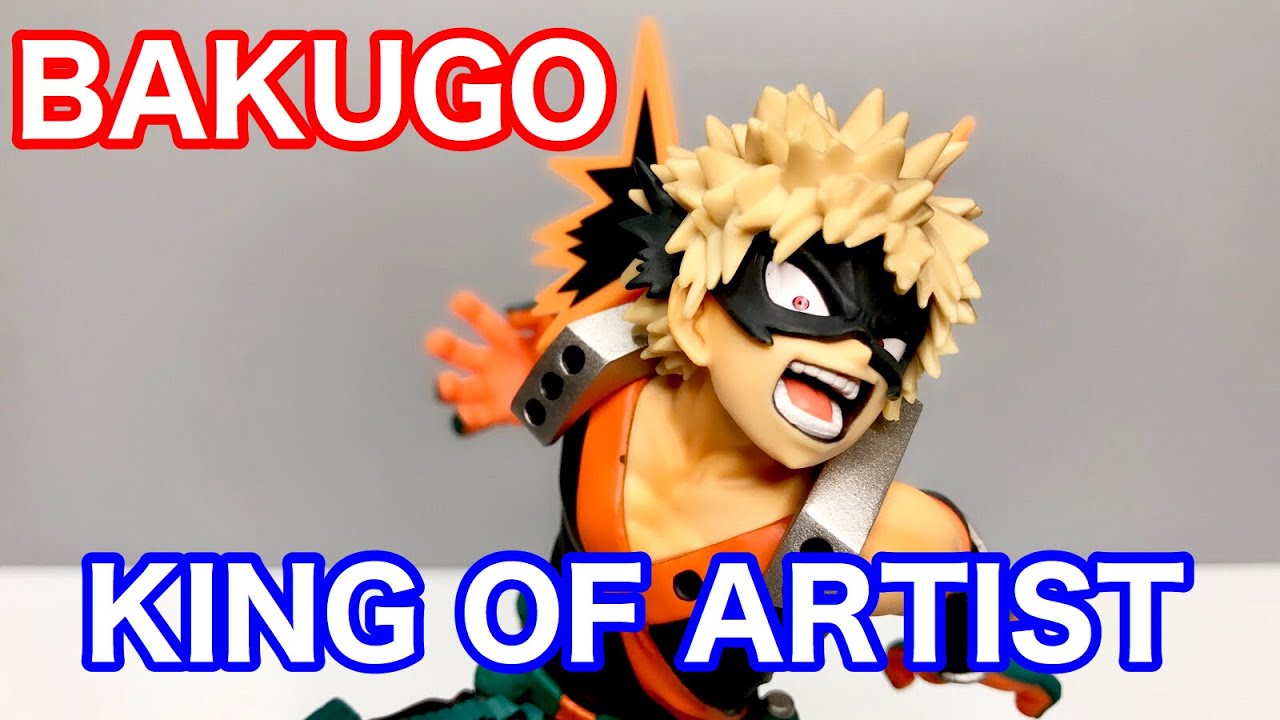 Bakugo ของแท้ JP - King of Artist Banpresto [โมเดล My Hero Academia]